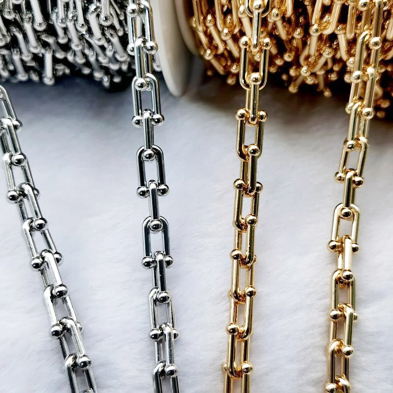 

1meter 5mm U Bamboo Knot Chain Style Necklace For Jewelry Making DIY Men Women Fashion Jewelry Making DIY