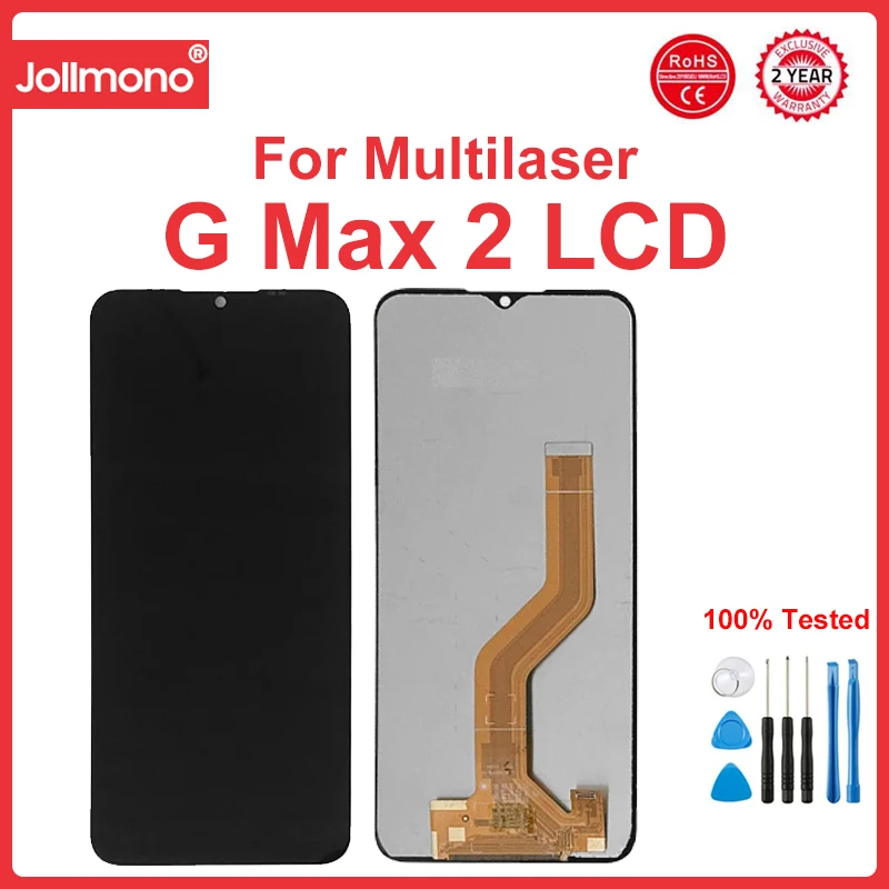 ЖК-дисплей 6,52 дюйма для Multilaser G Max 2, сенсорный экран, дигитайзер, ЖК-экраны, стеклянная панель, датчик, запасные части (art.: 3920c4eceb8f0) - 3920c4eceb8f0