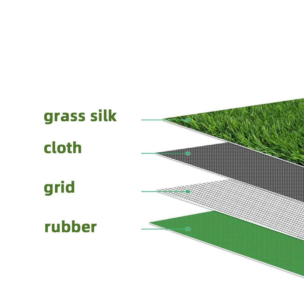 Gazon Artificiel/Tapis Plastique Pelouse Intérieur et Extérieur/Dimensions  au Choix/Vert Synthétique/Herbe Artificielle - 100x200cm.