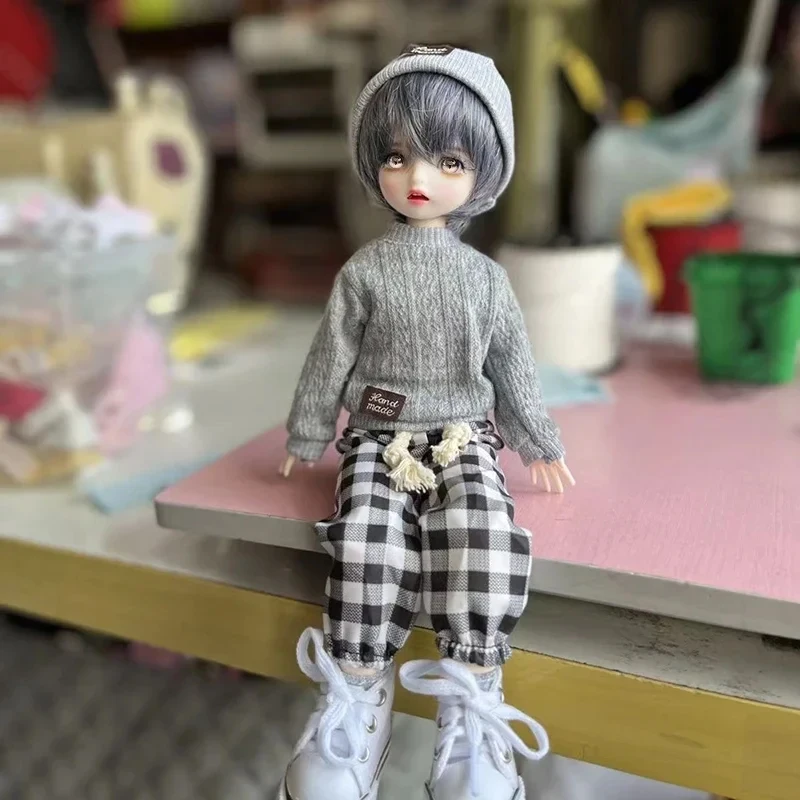 カスタム関節人形☆豪華セットフィギュア☆小物十一点★60センチの迫力 60センチメートルbjd人形1/3球体関節人形かわいい厚化粧顔フル