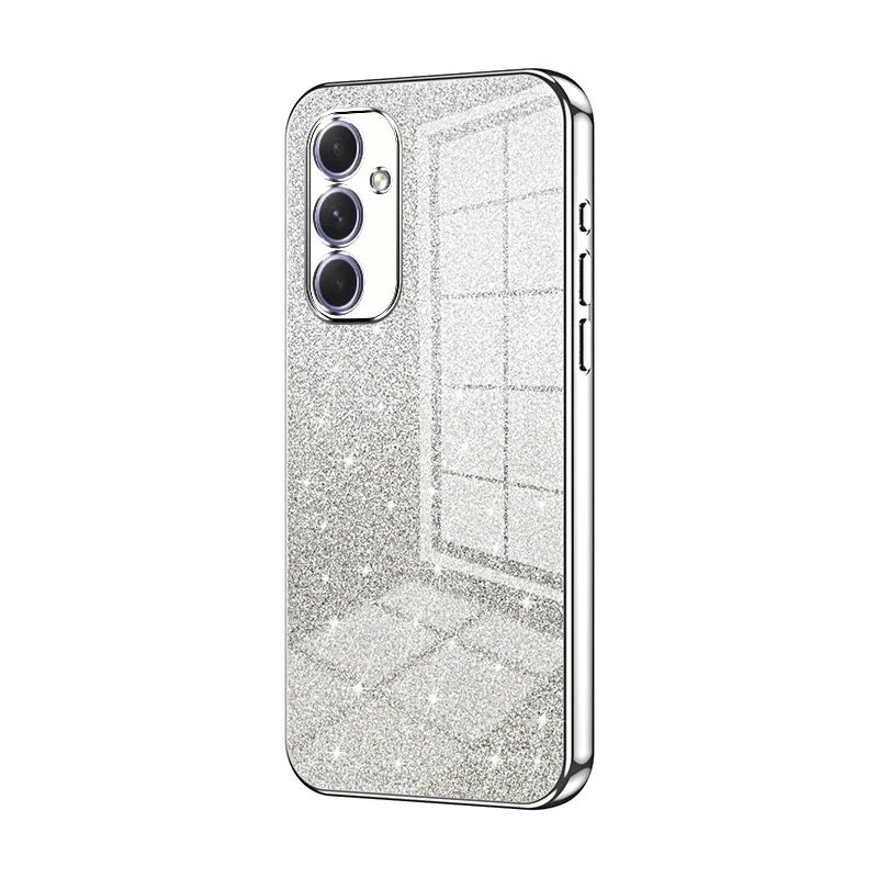 Luxuriöse Glitzer-Silikonhülle mit Galvanisierter Kante für Samsung S26 Ultra S25 Edge A57 A37 A17 A07 A56 A36 A26/16/06 Sturzsichere Schutzhülle – Detail 21