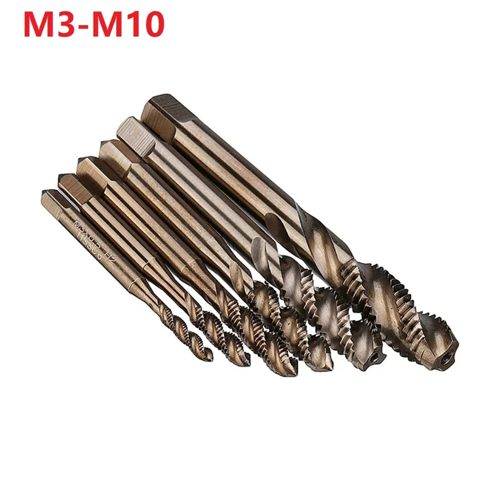 Metrische hss spiral flötens ch raube Gewinde bohrer Bohrers atz werkzeuge für Maschinen metalle m2 m2, 5 m3 m4 m5 m6 m8 m10 m12 m16 m20 m24 m30