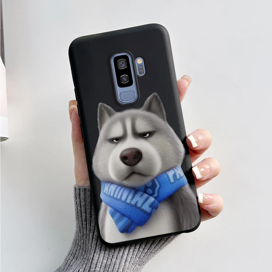 Astronaut Silicone Phone Case with Protective Bumper for Samsung Galaxy S9/S9+