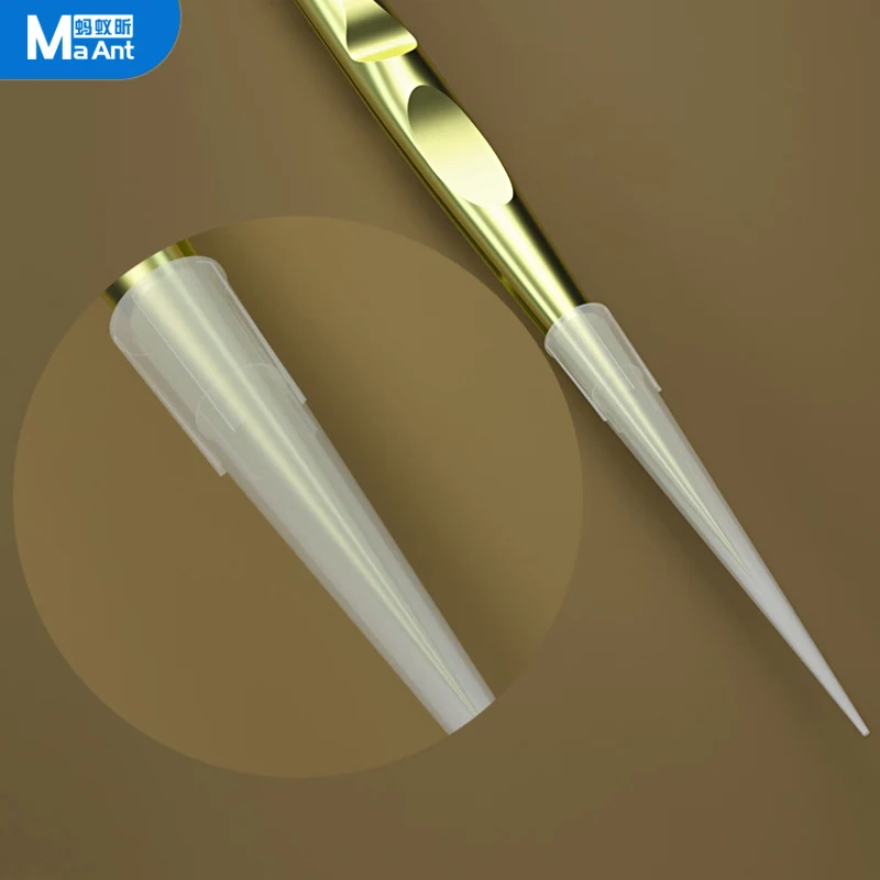 MAANT Non-magnetic Titanium Alloy Tweezers Precision Anti Slip Professional Fingerprint Chip IC Forceps