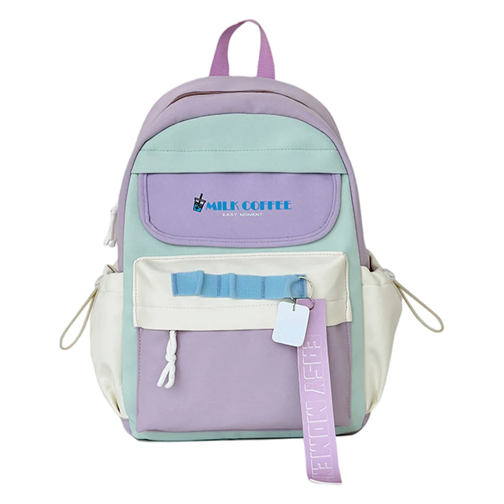 Fashion Nylon Backpack Japanese-style  Backpack for Teens Multi-functional Schoolbag Casual School Bag with Large Capacity