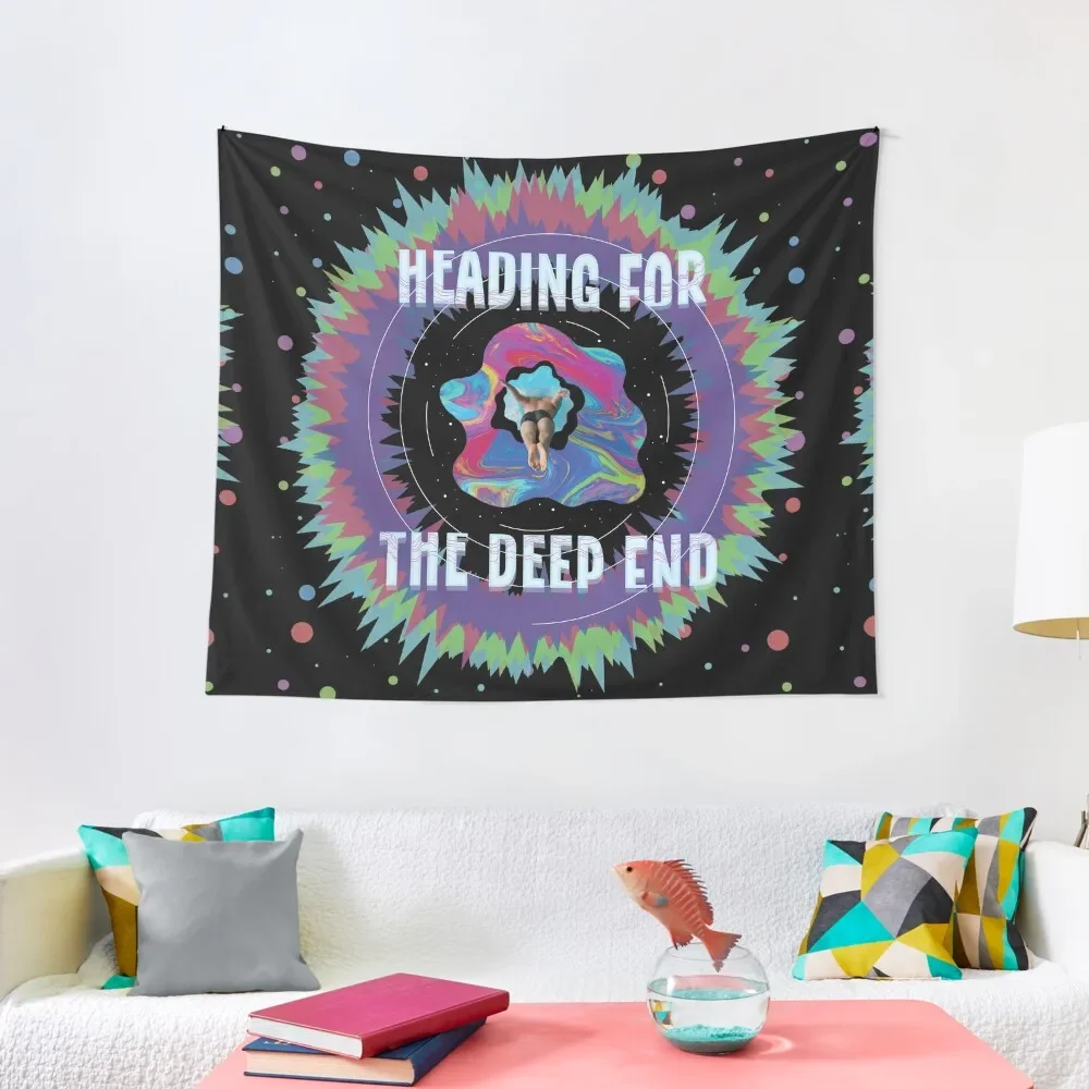 

Heading for the Deep End Tapestry Bedroom Decorations Wall Deco Room Decor Korean Style Tapestry