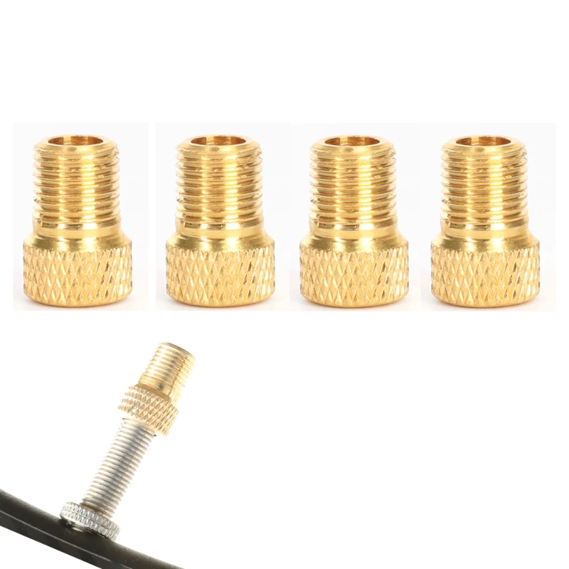 Bicycle Valve Adapter Bicycle Valve Bicycle Valve Accessories 4/8/10/20pcs Bicycle Valve Adapter Convert Presta To Schrader Bike Pump Tire Adaptors Tire Transfer Valve Bike Part