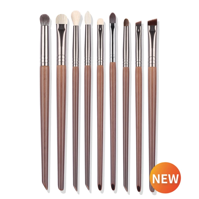 OVW Makeup Brushes Set Lip Brush Blender Eyeshadow Professional Foundation  Eyeliner Wooden - AliExpress