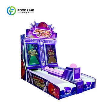Macchina da Bowling Arcade Commerciale, Attrezzatura per Giochi Sportivi Divertenti per Parchi di Divertimento e Luoghi di Intrattenimento