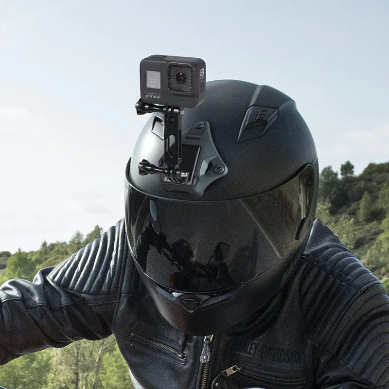 고프로 액세서리용 CNC 합금 익스텐션 폴 알루미늄 마운트 헬멧 암 셀카봉, GoPro13 12 Insta360 DJI 액션 카메라용