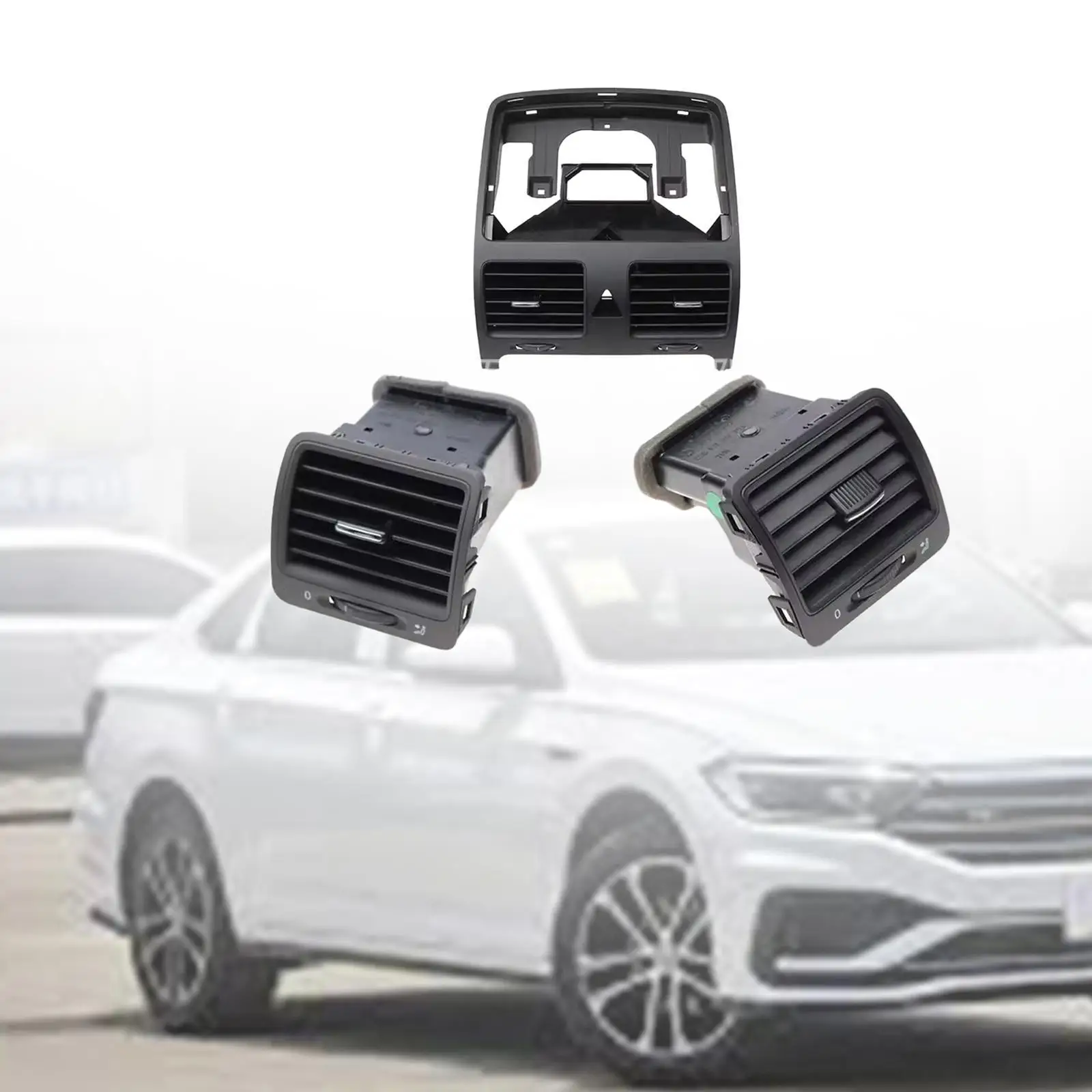 A/C Air Vent Outlet Grille Panel 1K0819728E Spare Parts Accessory Easy to