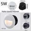 Outdoor Waterproof IP65 Dimmable Led Stair Light 5W Recessed LED Step Lamp Pathway Wall Corner Lamps AC85-265V Wall Light DC12V 3