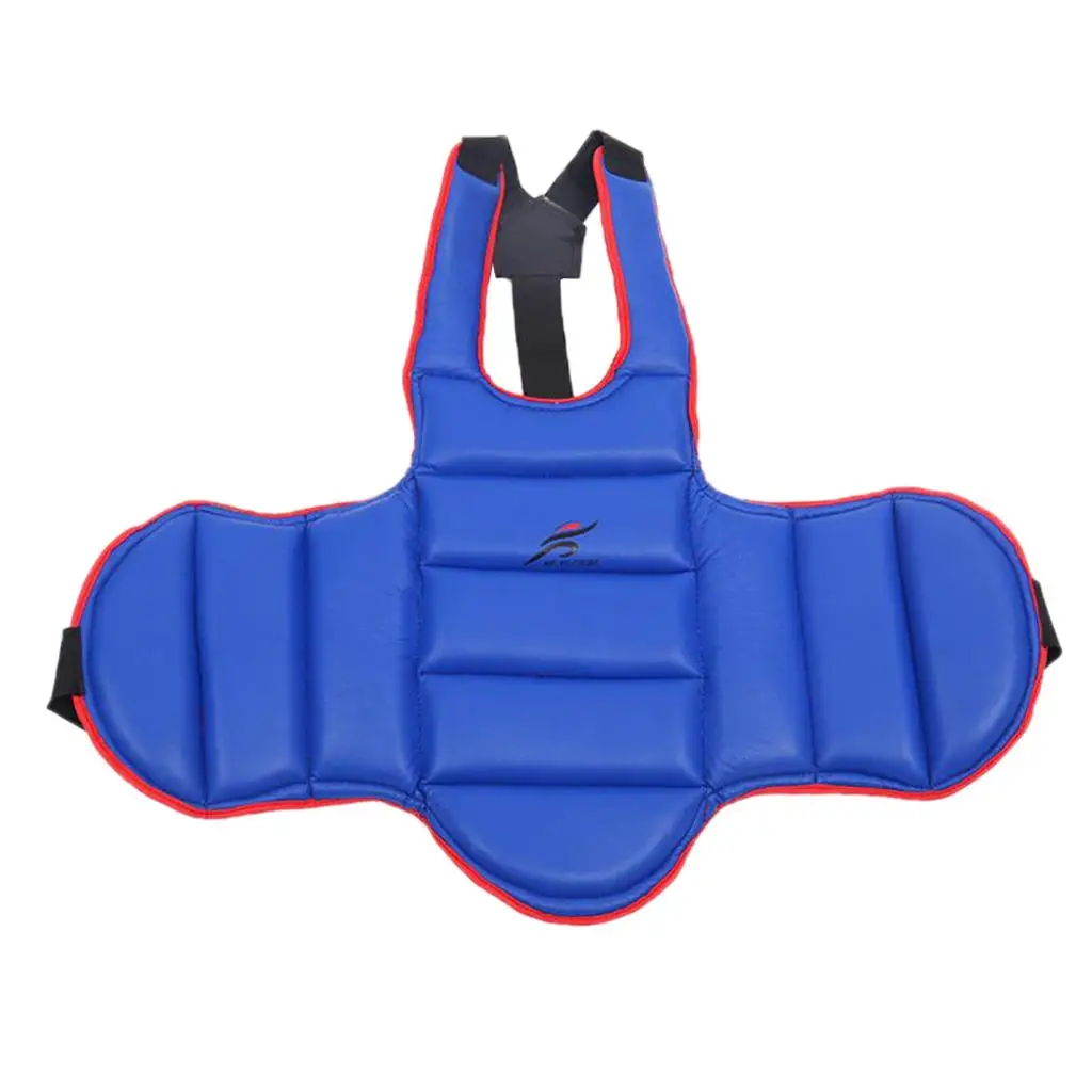 Karate / Chest Chest with Adjustable Shoulder Strap Kickboxing Training-Select Colors & Sizes
