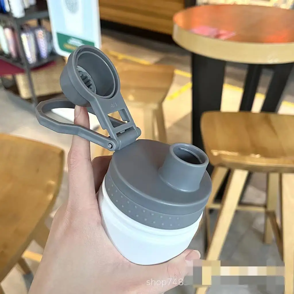 4-pcs Vacuum Stainless Steel Large Capacity Thermos Bicycle Water Bottle Outdoors Sports Travel Metal Girls Bottles Thermos Cup