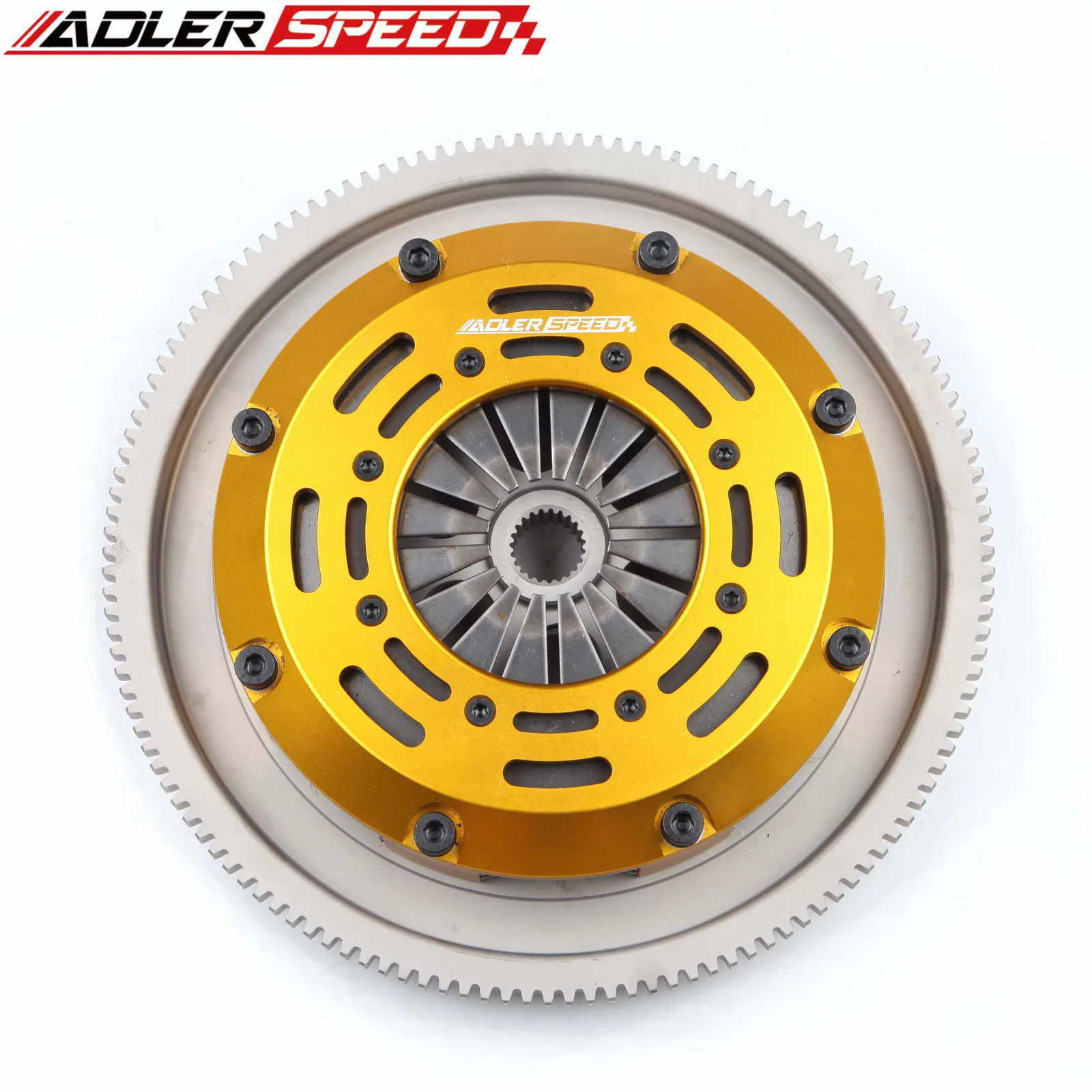 ADLERSPEED 7.25인치 (185mm) 레이싱 클러치 트윈 디스크 키트 SEAT IBIZA(6L1)1.9 TDI/CUPRA R 엔진 코드:(ASZ,BLT,BPX,BUK) 표준형