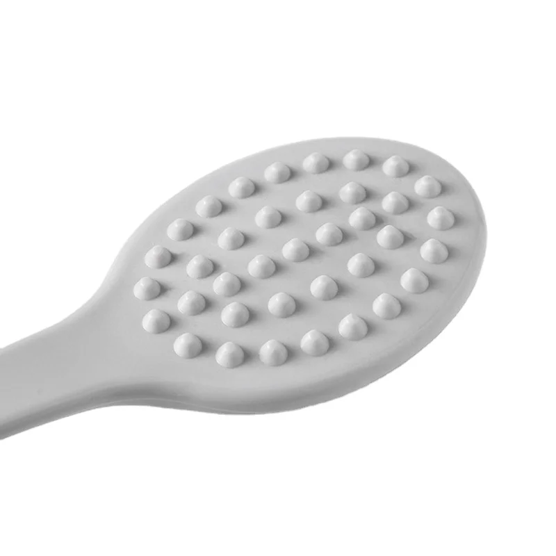 Exfoliating Shower Brush Bath Brush Back Body Bath Shower Sponge Scrubber Brushes With Handle Exfoliating Scrub Skin Massager Exfoliation Bathroom Brush