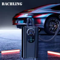 Pompe à air multifonction universelle pour voiture, Mini pompe à air Portable de haute précision, gonfleur de pneus, pompe électrique pour moto et voiture 2