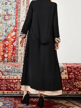 Elegant Floral Print Maxi Dress with Bell Sleeves and Waist Tie for Women Perfect for Any Occasion and Season 2