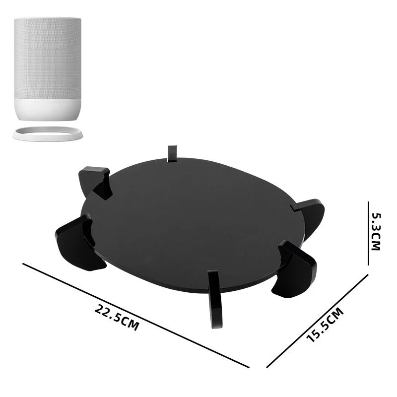 Base Portaoggetti In Acrilico Per Altoparlanti Sonos Move Per Supporto Da Tavolo Da Tavolo Sonos Move