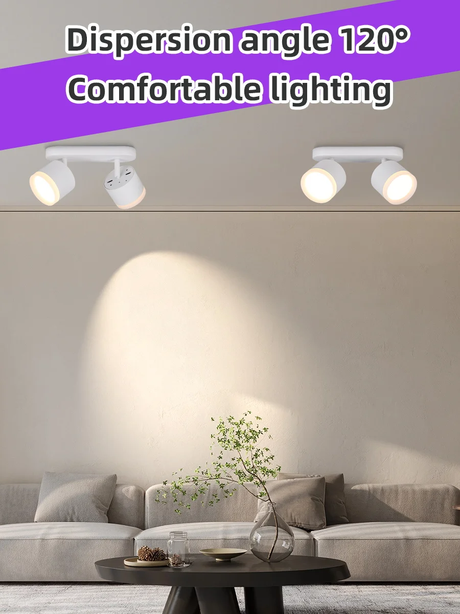 DownLight GX53 Für Wohnzimmer Küche Schlafzimmer Korridor Spot Decke Licht LED 110-220V Zimmer Dekor Scheinwerfer Led hause Wand Licht – Detail 32