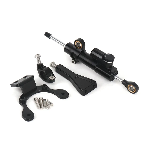 Ammortizzatore Sterzo SPANN Per Kawasaki Z900 2017-2022 - In Alluminio CNC, Antivibrazione - Foto 7