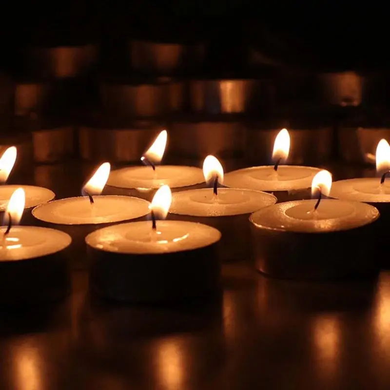 Unscented Smokeless Tealight Candles 5
