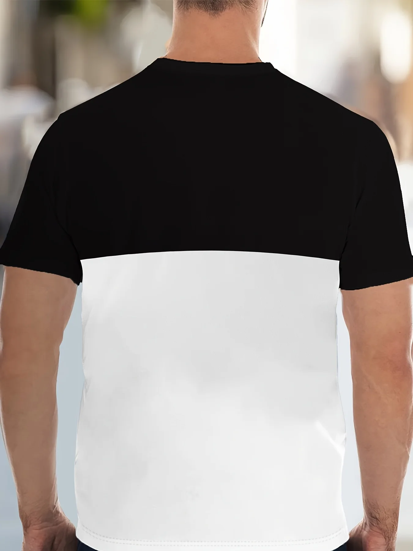 Men's Sports T-Shirt and Shorts Set -05