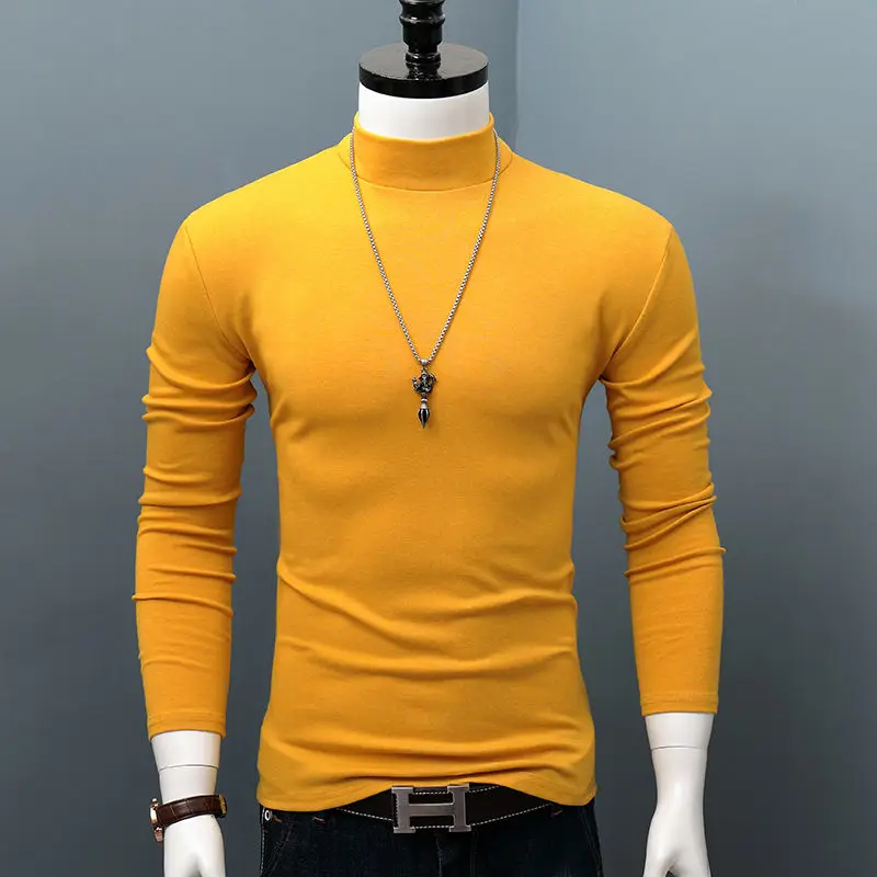 Men's Solid Long Sleeve Shirt 1