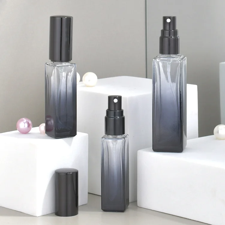 

3pcs 10ML/20ML Mini Perfume Bottle Portable Spray Glass Empty Bottle with Box Packaging Oil Bottle Cosmetics Packaging Refill