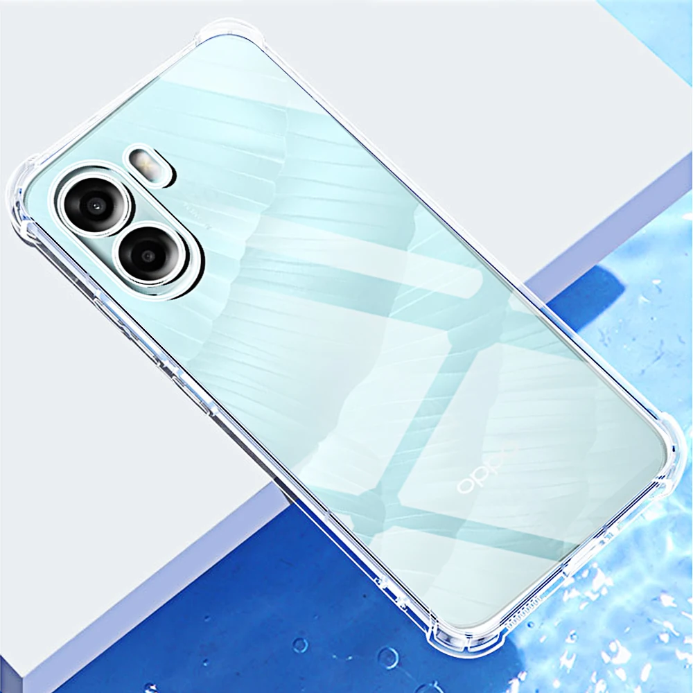 Transparent Soft TPU Clear Full Cover Phone Case