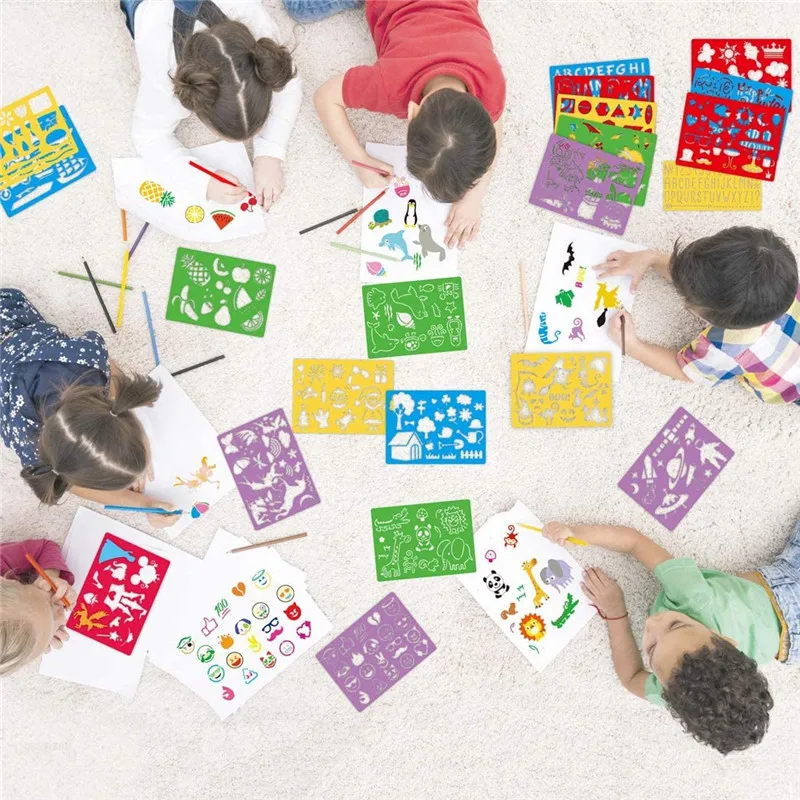 50 Plantillas De Animales Pequeños Para Pintar Plantillas Reutilizables Para Ninos Arte Para Manualidades Plantillas De