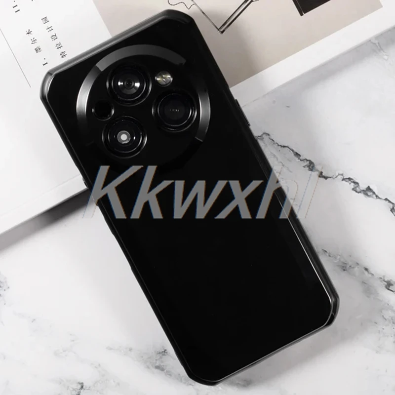 Shockproof Phone Case with Back Ring Holder Bracket - Soft and Durable Cover