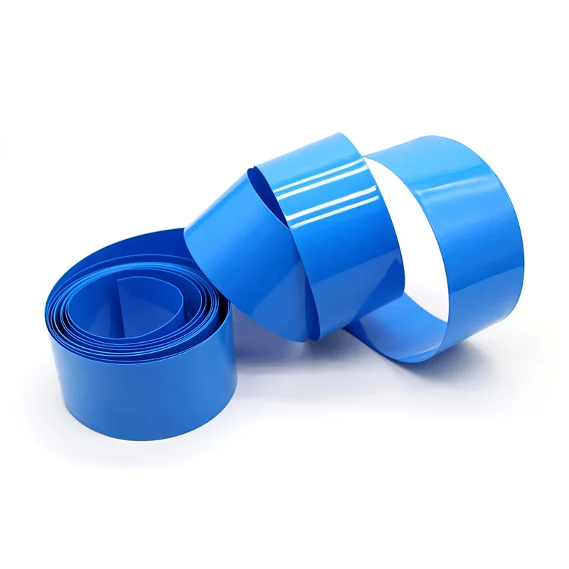 2/5 M Larghezza 23~80 Mm 18650 Batteria Al Litio Tubo Termoretraibile Li-ion Copertura Avvolgente Pelle Pellicola Termoretraibile In PVC Guaina Isolante-Verde-Larghezza 43 Mm Diametro 27 Mm-2 - Foto 8