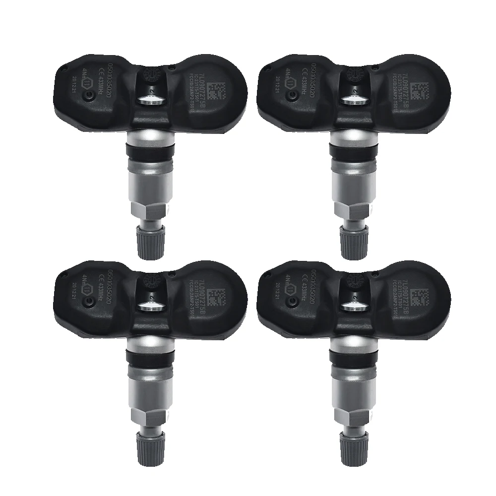 

1/4 шт. 7L0907275B Автомобильный датчик давления в шинах TPMS 433 МГц для Volkswagen Touareg 04-07 автомобильные аксессуары