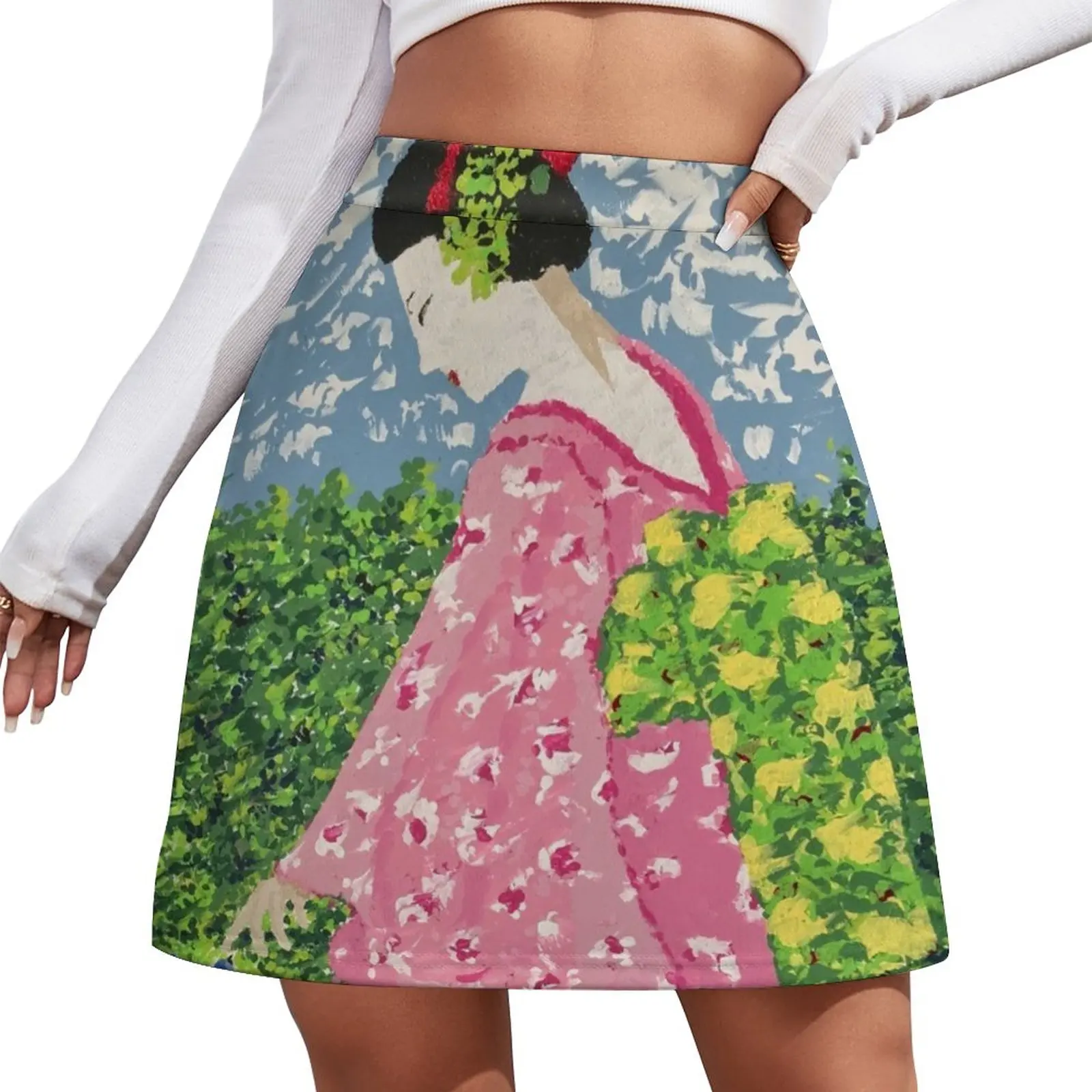 the Maiko and the Bluebird Mini Skirt Clothing female Skirt pants