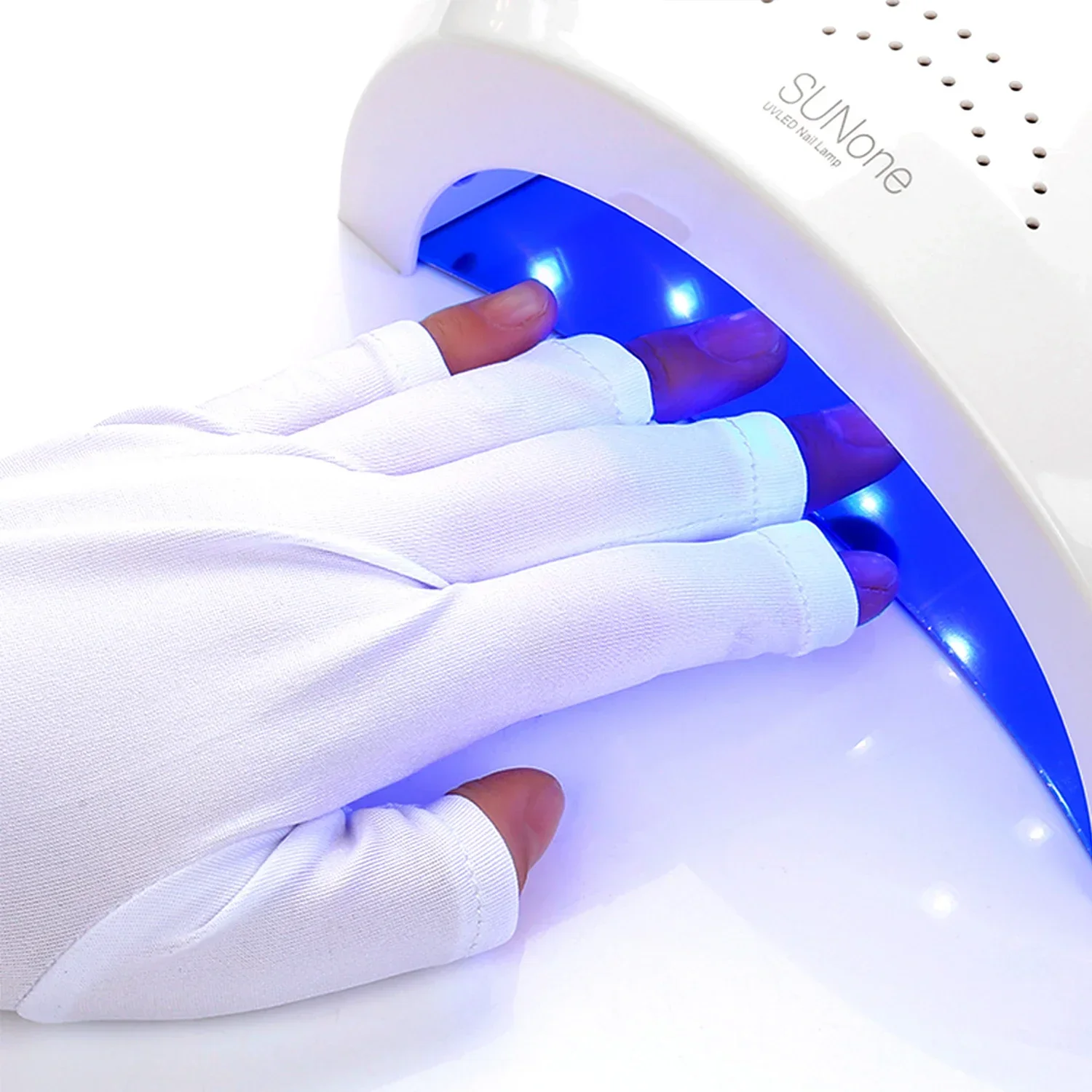 Anti UV Gloves Gel Professional Protection Nail Lamp UV Shield Manicures