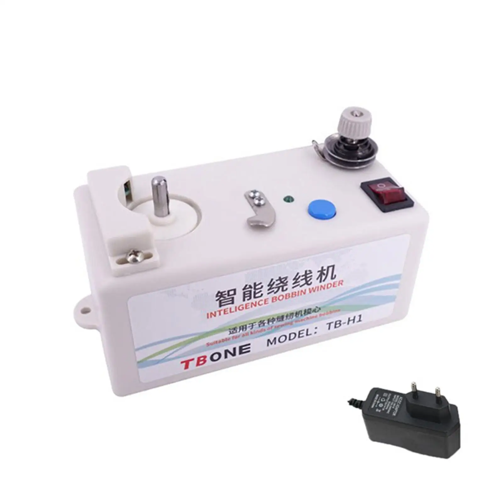 Bordado automático de bobina de bobina para principiantes bordados de devanado de hilo Automatic Bobbin Winder Electric for Beginners Yarn Winding Embroidery