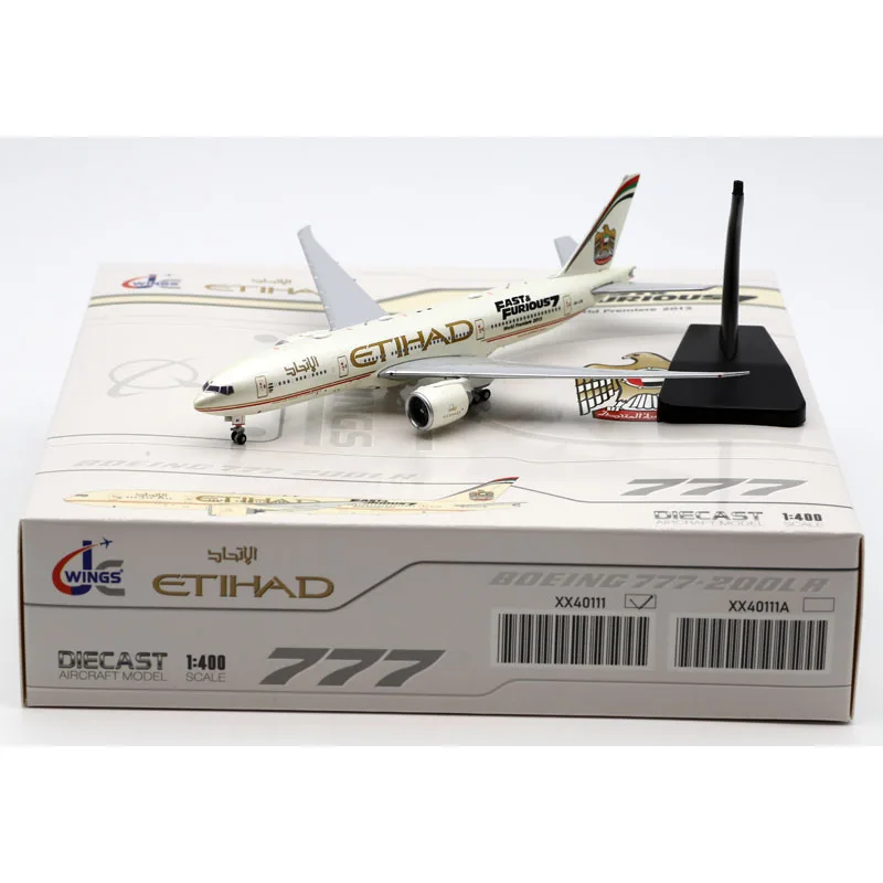 

Коллекционный самолет из сплава XX40111, подарок, фотосессия 1:400, модель летательного аппарата этихед Боинг, модель летательного аппарата с подставкой