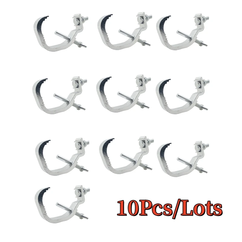 10pcs/lot Aluminum LED Par Lights Hook Professional Stage Equipment LED Stage Light Truss Hooks DJ Club Light Hanging Hook