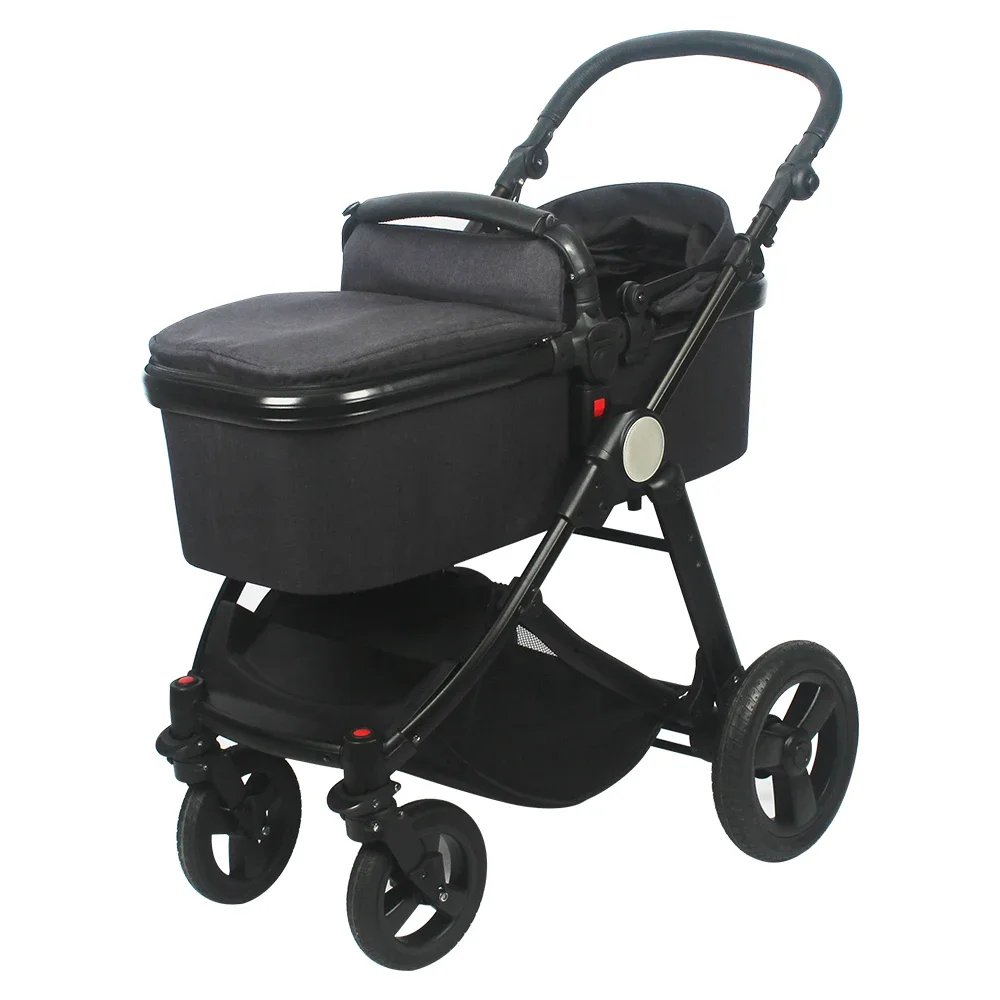 easy folding lightweight baby stroller pram 3 in 1 baby stroller with car seat system