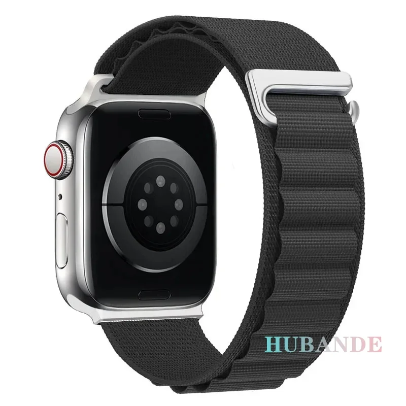 Alpine Loop Nylon Strap for Apple Watch - Vibrant and Durable Design