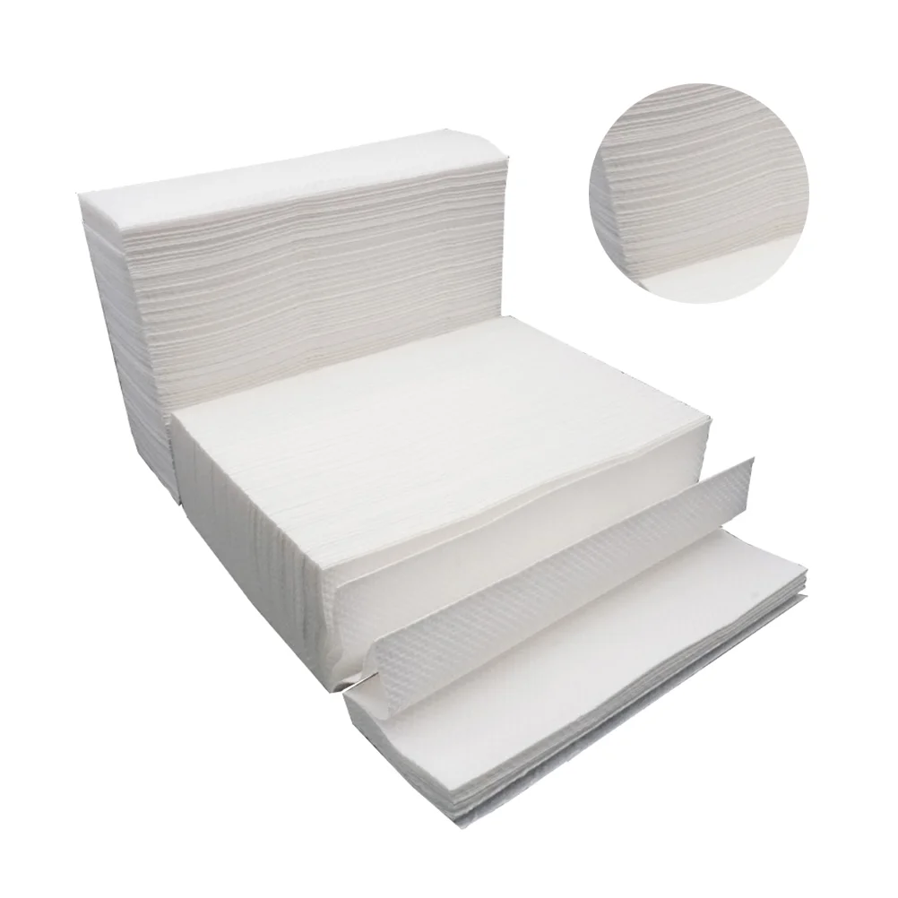 

400 Paper Towels Skin- Friendly Household Paper Tissue For Kitchen Home ( White )