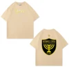 2025 Summer Men's Clothing 100% Cotton Men T-Shirt Printed Israeli Flag Jersey Breathable Sweat-Absorbent Outdoor Training Tops 3