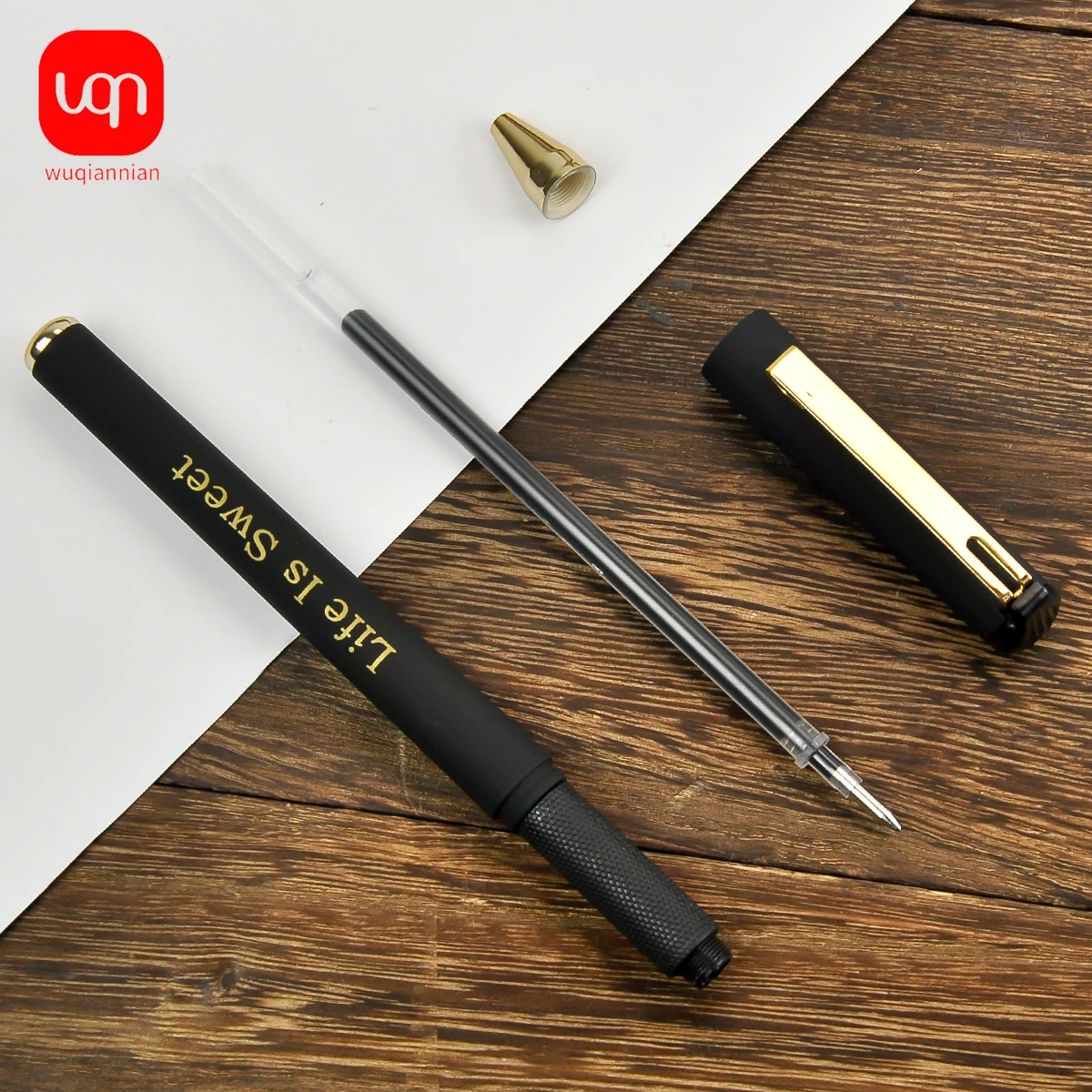 WQN Gel Pen Set Kawaii Aesthetic Stationery 0.7mm Materials School Supplies Color Markers Ballpoint pens Multi-color 3/6PCS 5