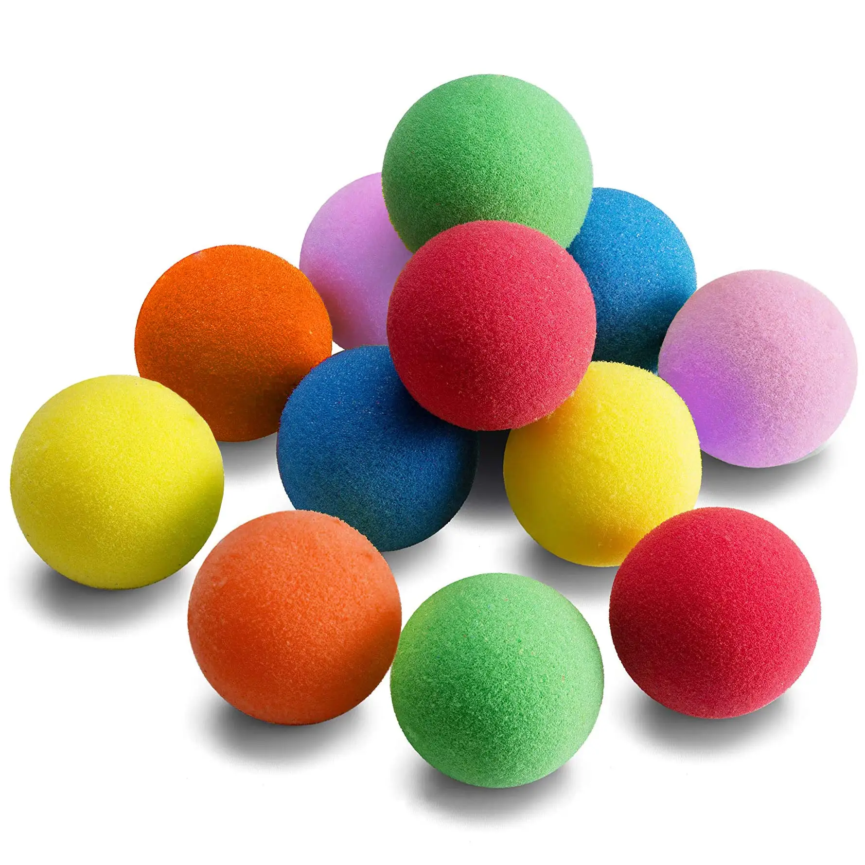 Soft Foam Balls for Air Toy Gun Lightweight Mini Play Ball for Safe Indoor  Toys Fun Vibrant Assorted Colors Refill Pack Blasters