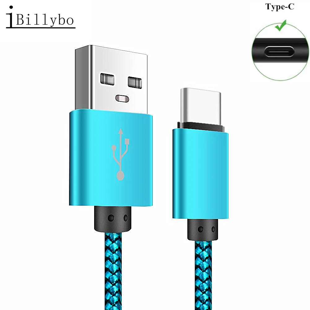 Type C Charger 2M Long Usb Qucik Charger Wire Usb C For Samsung Galaxy C9 S10 A50 A70 Sony Xperia 10 Xa1 Plus Xa2 Xz3 L3 Htc U11