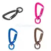 500KG Auto Locking Carabiner Rotating Ring Outdoor Keychain Hook Carabiner Climbing for Outdoor Mountain Camping 3