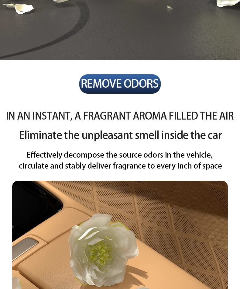 For DENZA D9/N9 Fragrance replacement set Replace the original vehicle Aromather