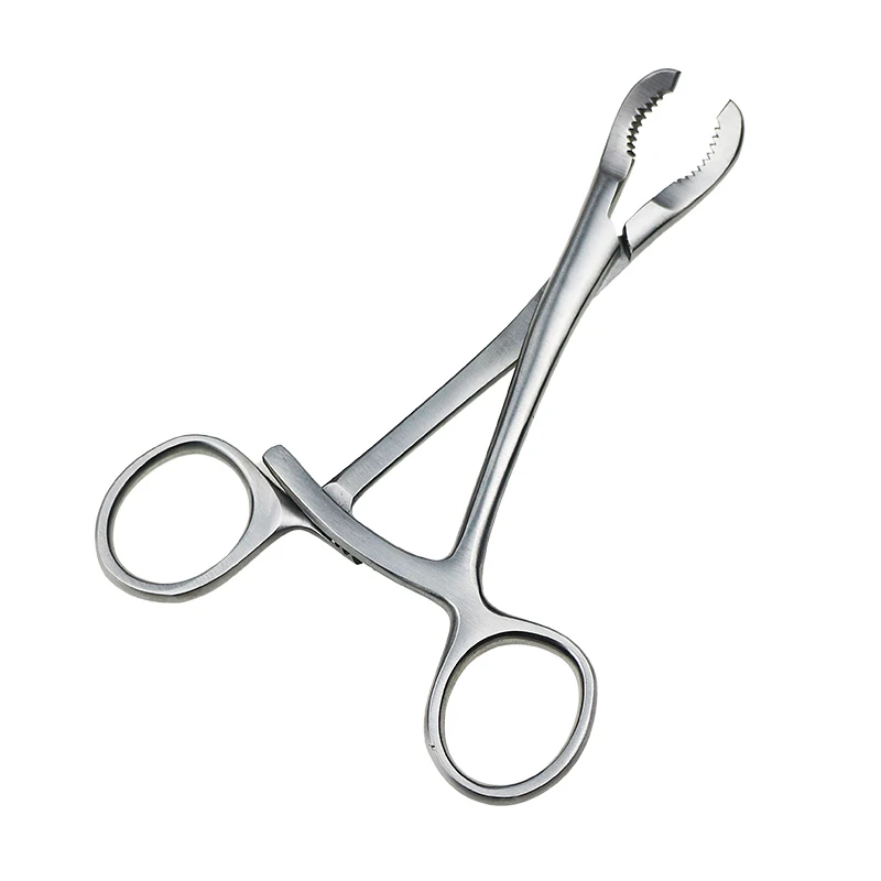 1pcs Phalanges Toothed Reduction Forceps Veterinary Orthopedics