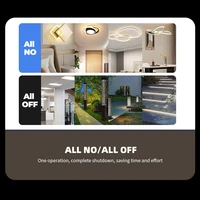 WIFI Smart Touch Light Wall Switch Interruptor Glass Panel 8/10 Gang 147*86mm Work Tuya APP  Whole house intelligent control - Image 4